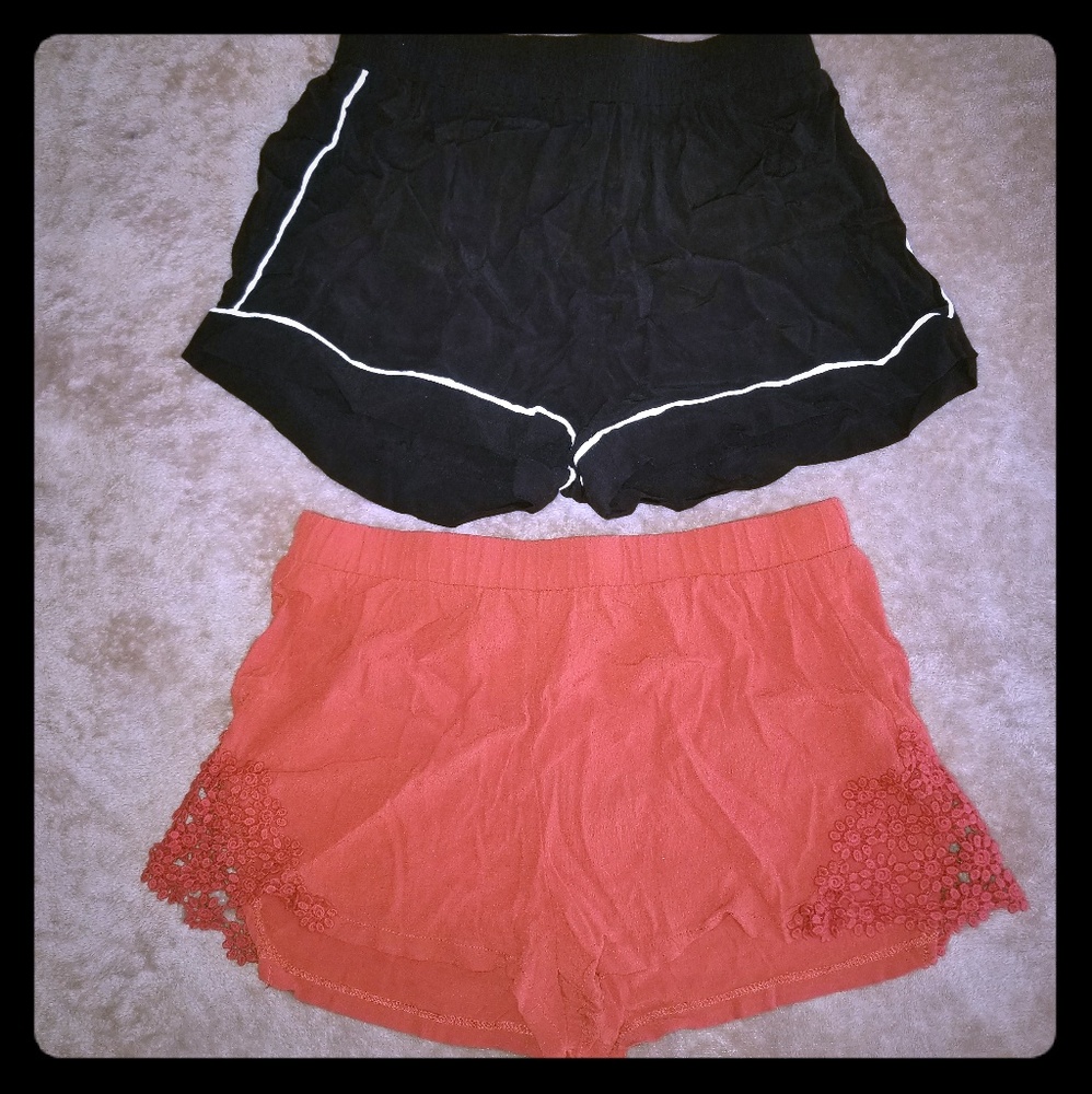 2 pair of shorts